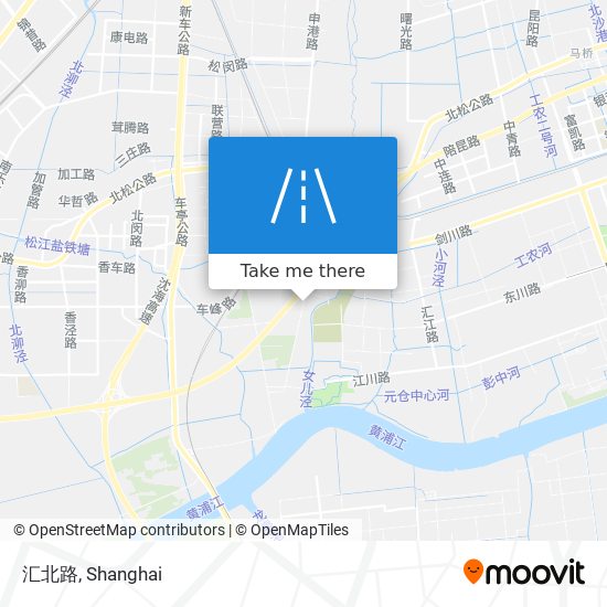 汇北路 map