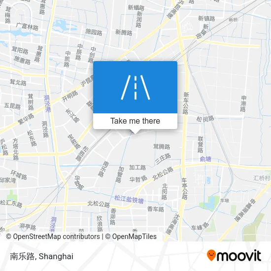 南乐路 map