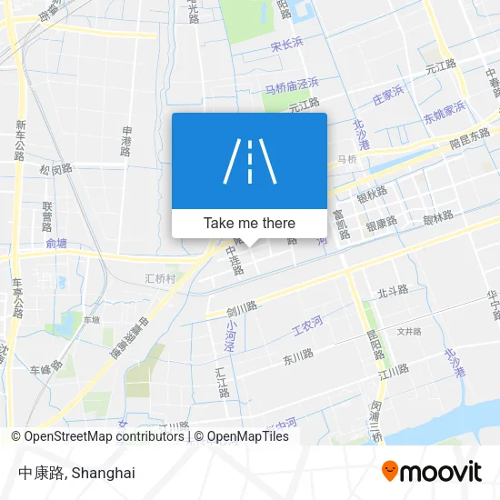 中康路 map