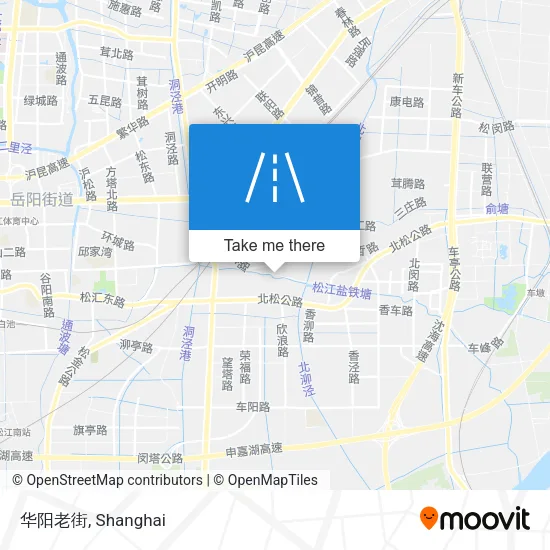 华阳老街 map