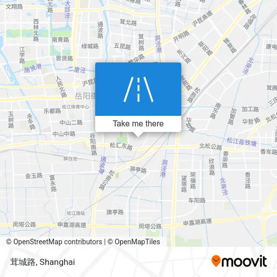 茸城路 map