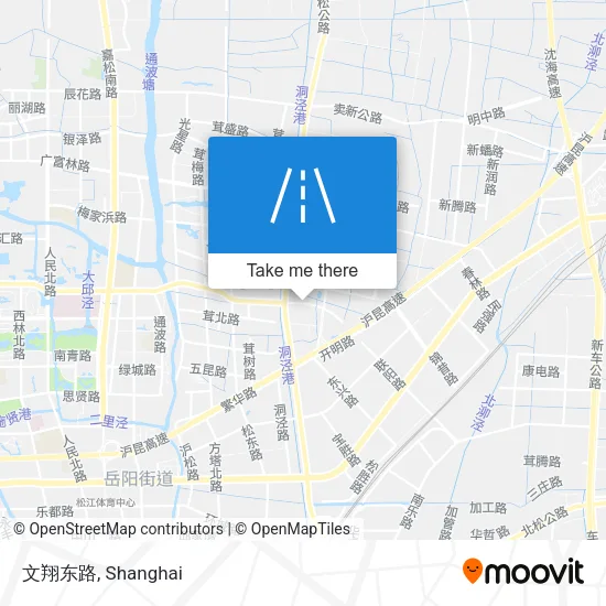 文翔东路 map