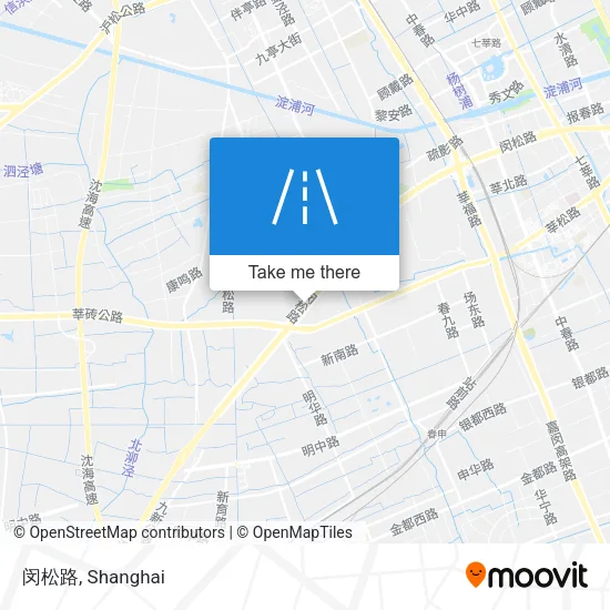 闵松路 map