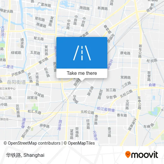 华铁路 map