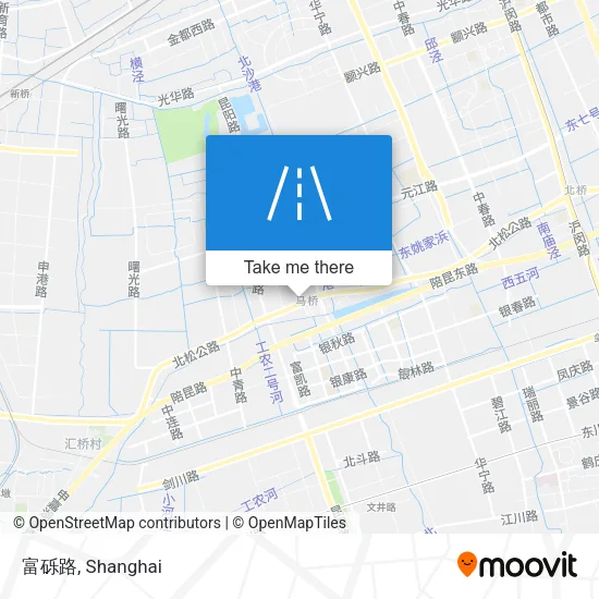 富砾路 map