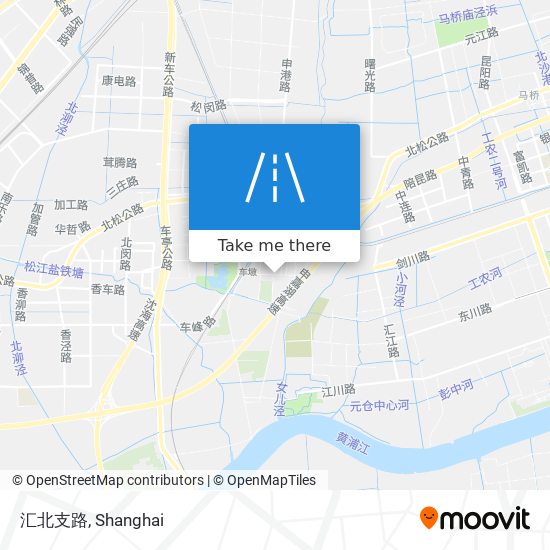 汇北支路 map