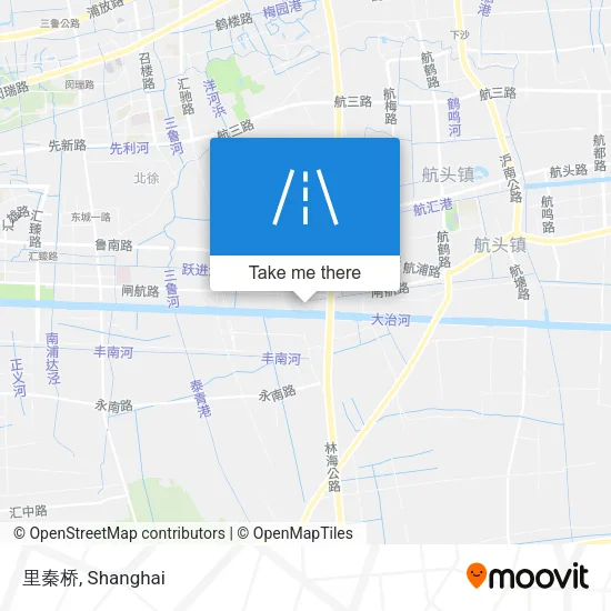 里秦桥 map