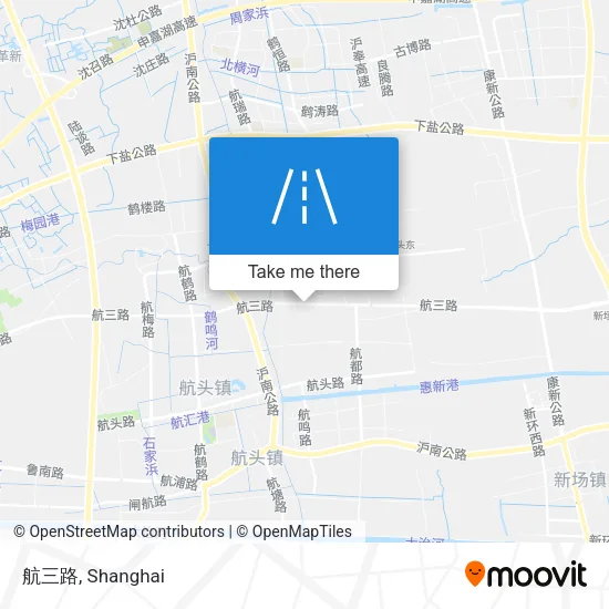 航三路 map