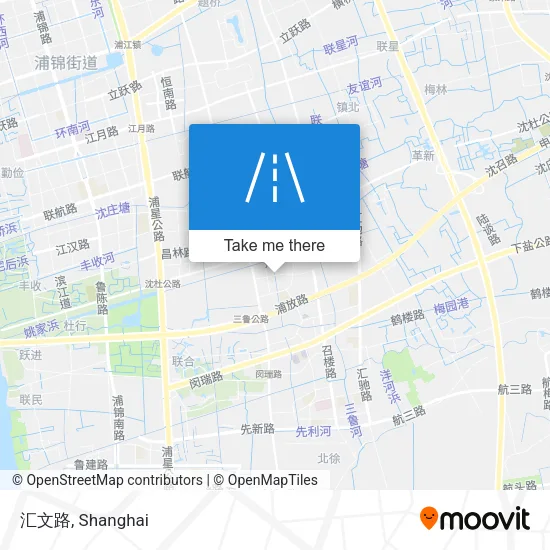 汇文路 map