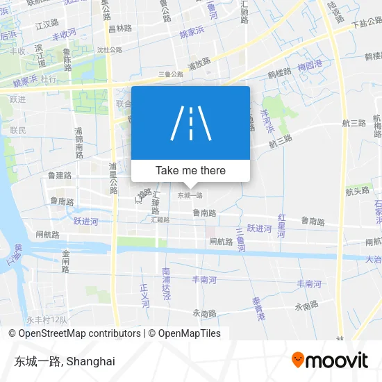 东城一路 map