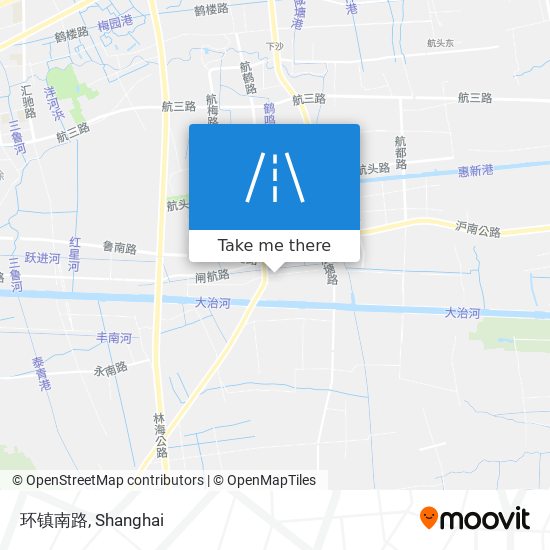 环镇南路 map