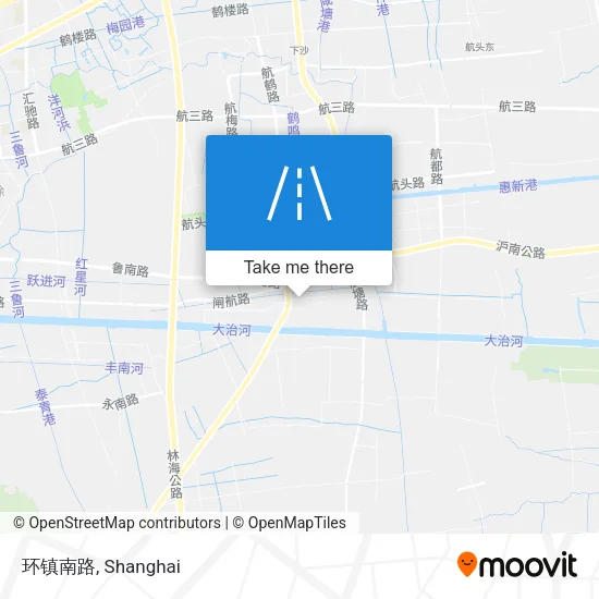 环镇南路 map