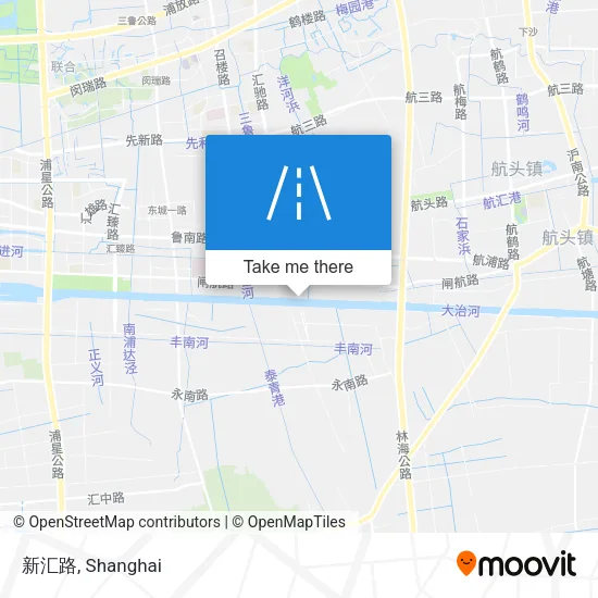 新汇路 map