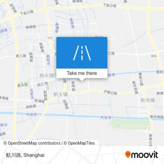 航川路 map