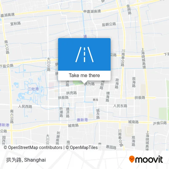拱为路 map