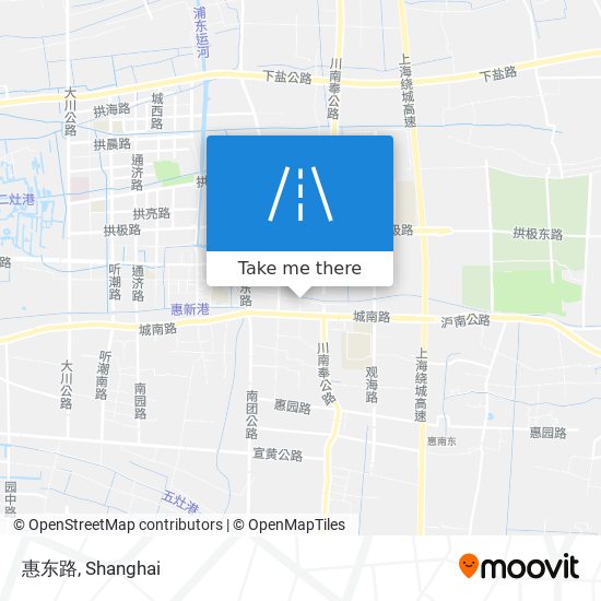 惠东路 map