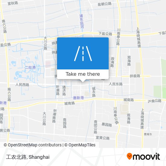 工农北路 map