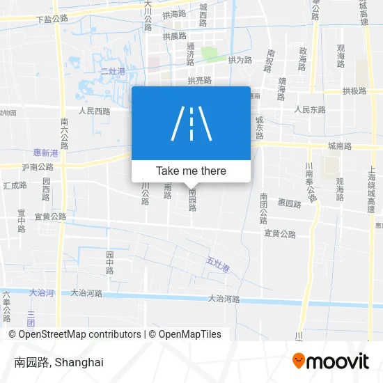 南园路 map