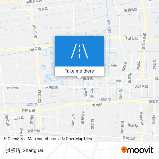 拱极路 map