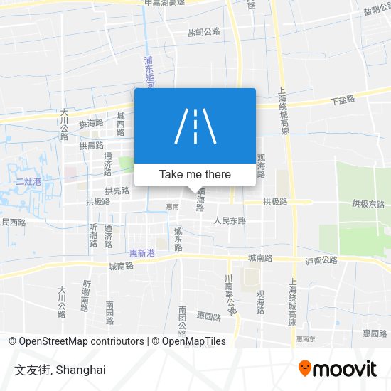 文友街 map