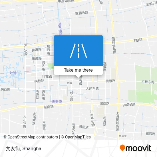 文友街 map