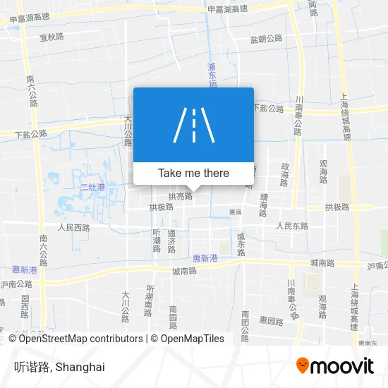听谐路 map