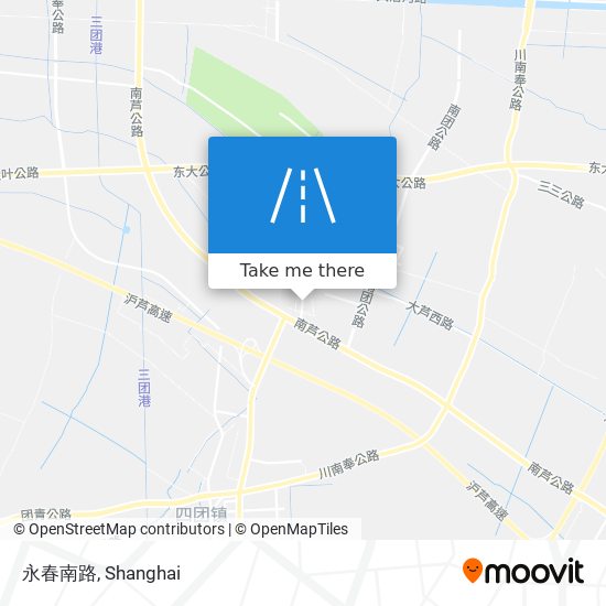 永春南路 map