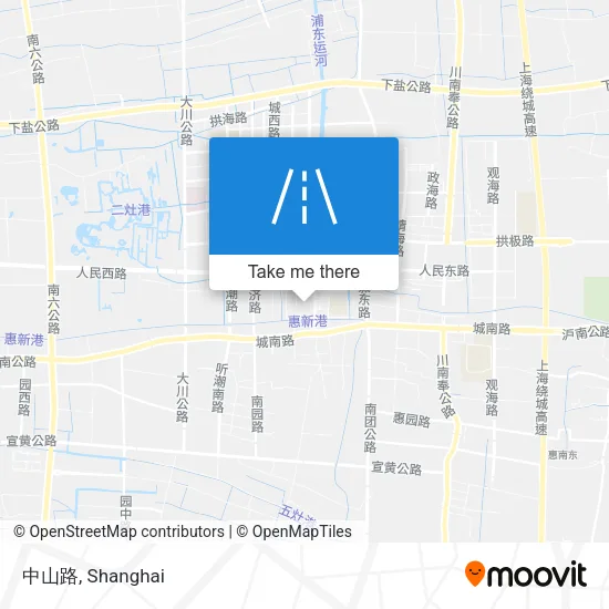 中山路 map
