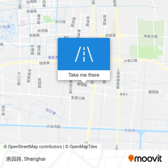 惠园路 map