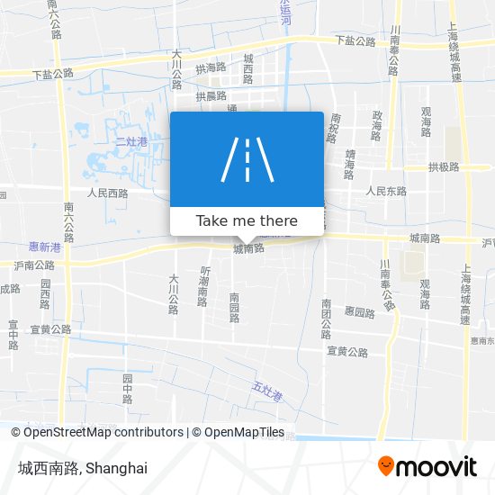 城西南路 map