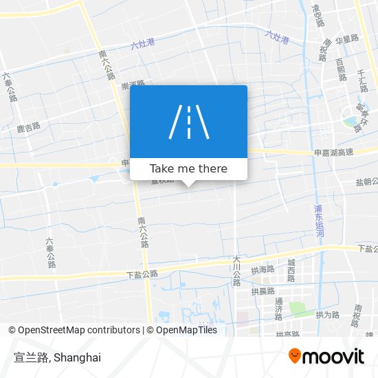 宣兰路 map