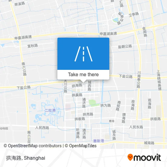 拱海路 map