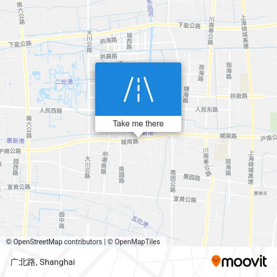广北路 map