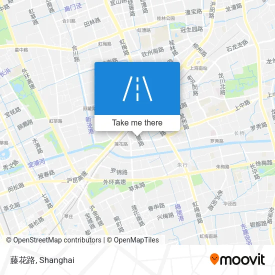 藤花路 map