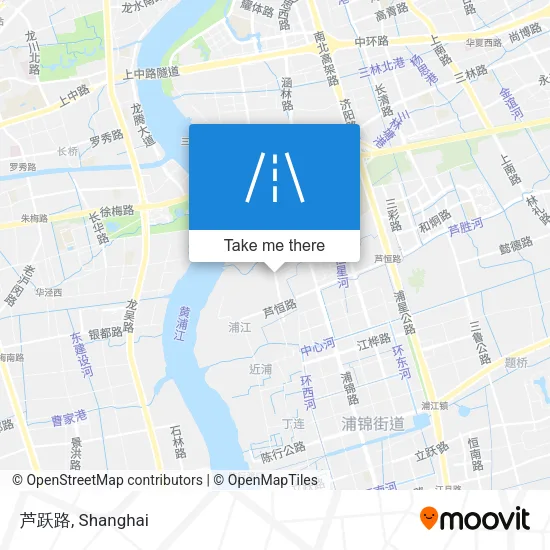 芦跃路 map