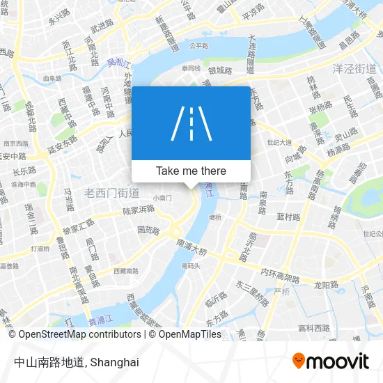中山南路地道 map