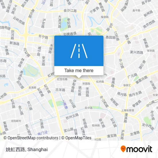 姚虹西路 map