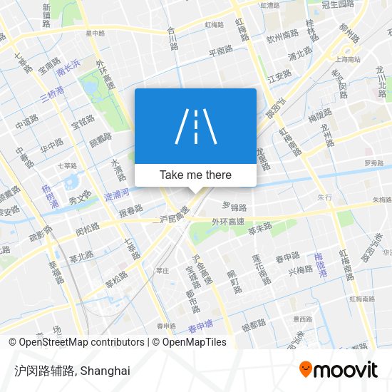 沪闵路辅路 map