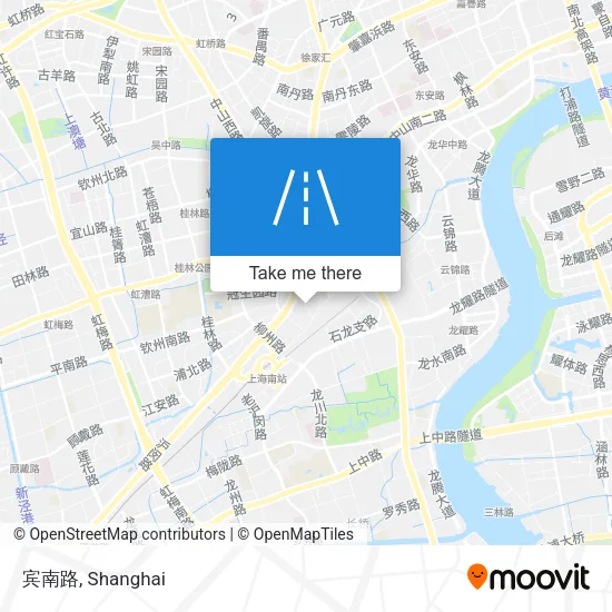 宾南路 map