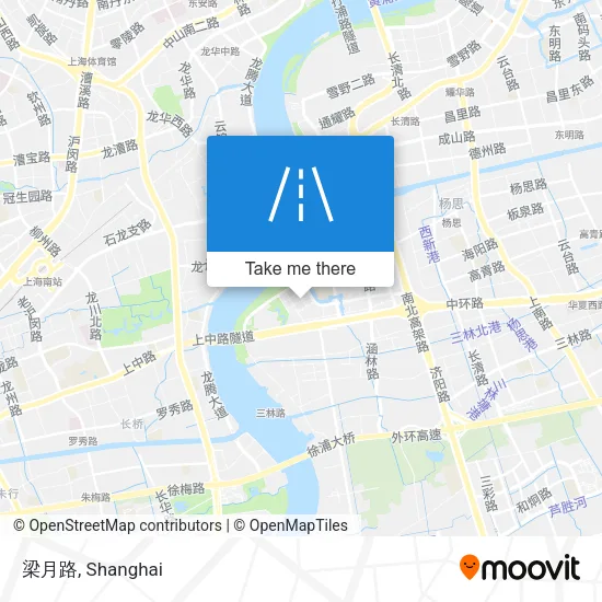 梁月路 map
