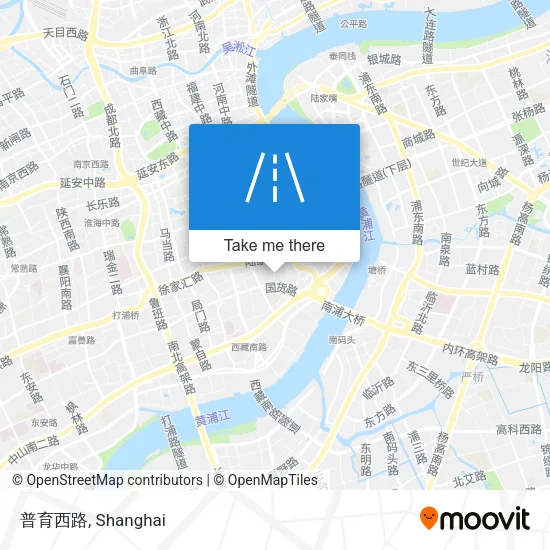 普育西路 map