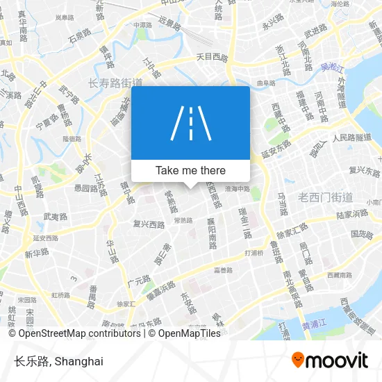 长乐路 map