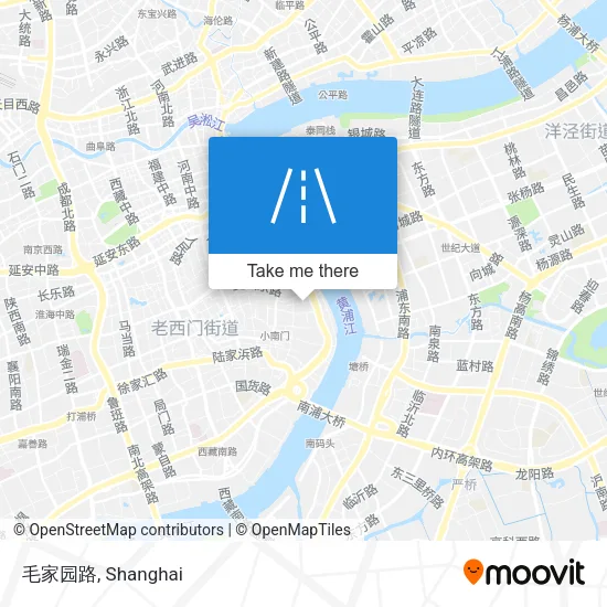 毛家园路 map