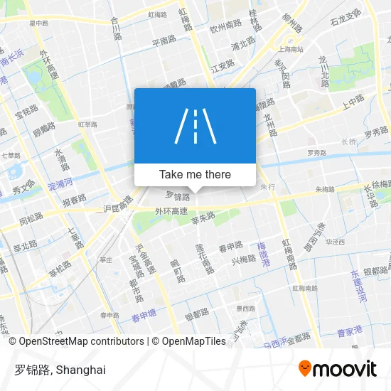 罗锦路 map