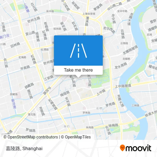嘉陵路 map