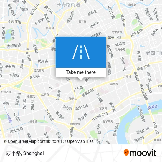 康平路 map