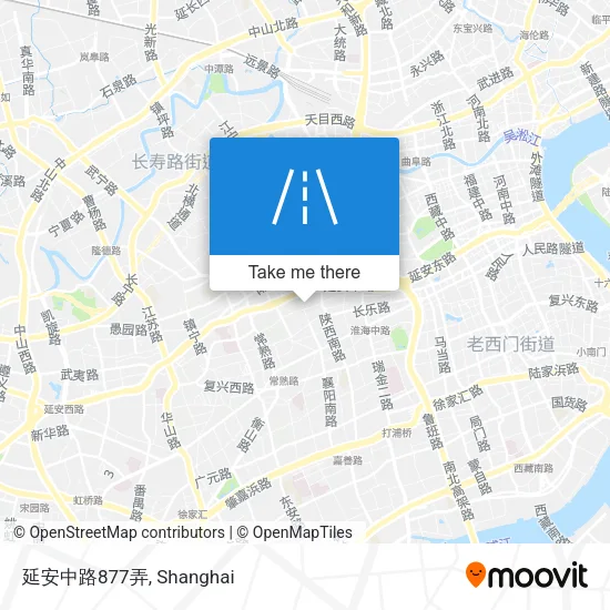 延安中路877弄 map