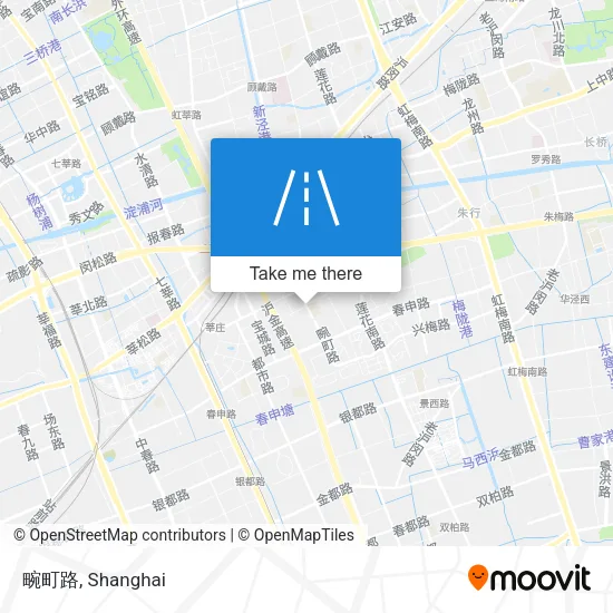 畹町路 map