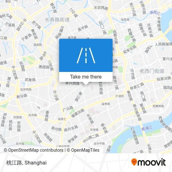 桃江路 map
