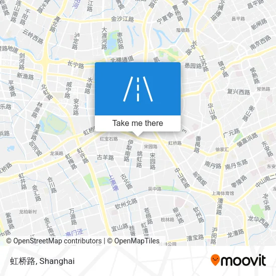 虹桥路 map